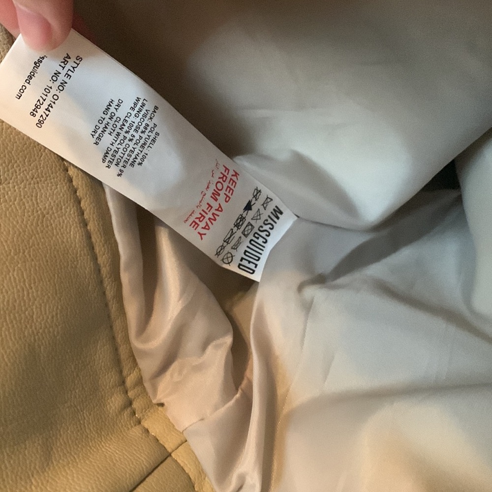 Missguided Jacket Size 4 - Picture 5 of 5